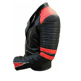 Winter Classic Black Rider Quilted Brando Pure Leather Jacket For Men