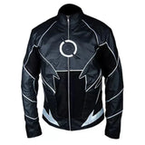 Winter Charcoal Black Racer Premium Sheepskin Leather Jacket For Men