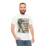 Make Love Not War - Men's Heavy Cotton Tee