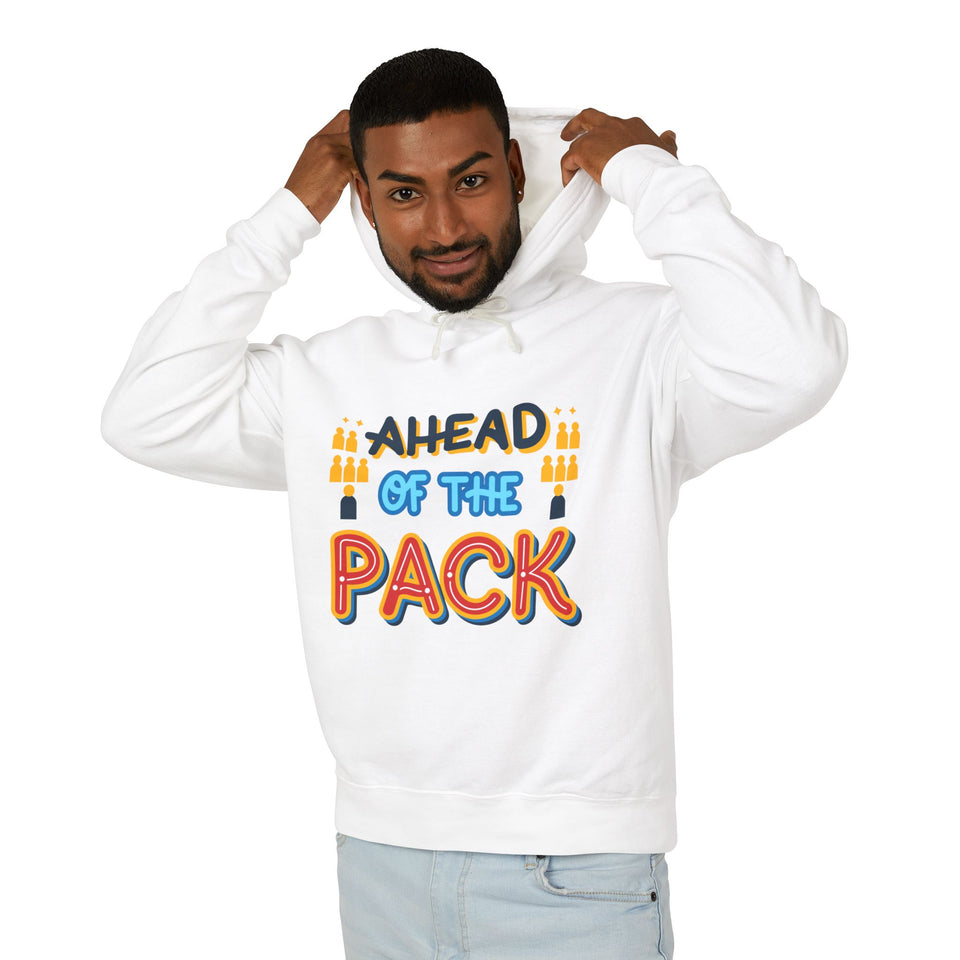 Ahead Of The Pack - Unisex Lightweight Cotton Hoodies