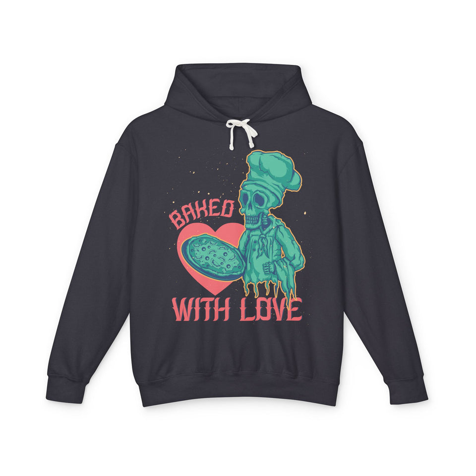 Baked With Love - Unisex Lightweight Cotton Hoodies