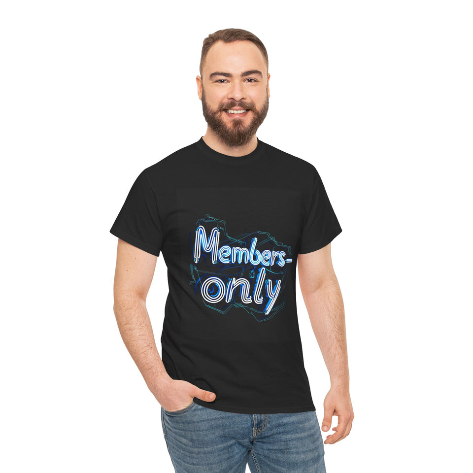 Members Only - Unisex Heavy Cotton Tee