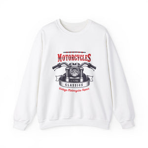 Vintage Motorcycle Repair - Unisex Heavy Blend™ Crewneck Sweatshirt