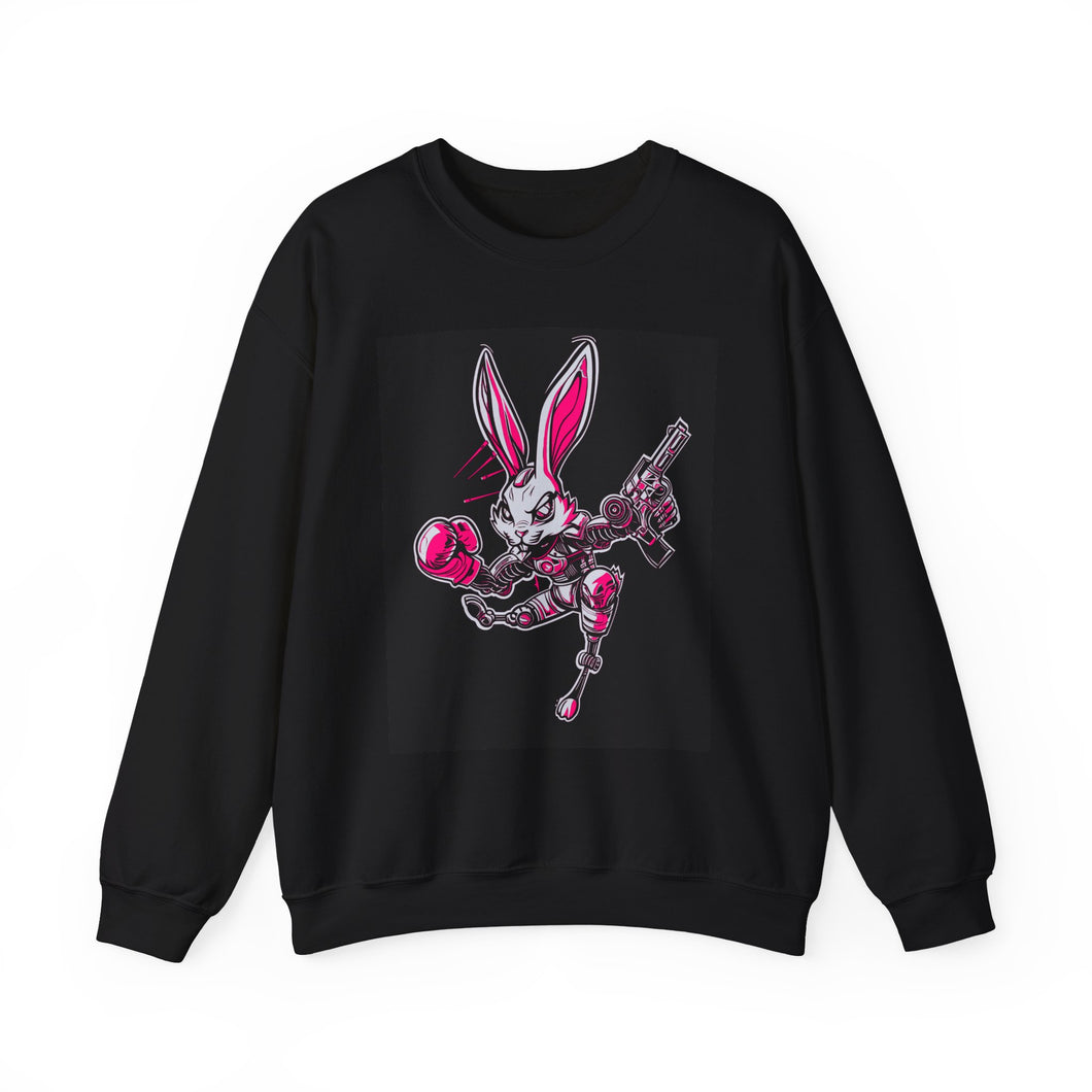 Gangster Bunny - Women's Heavy Blend™ Crewneck Sweatshirt