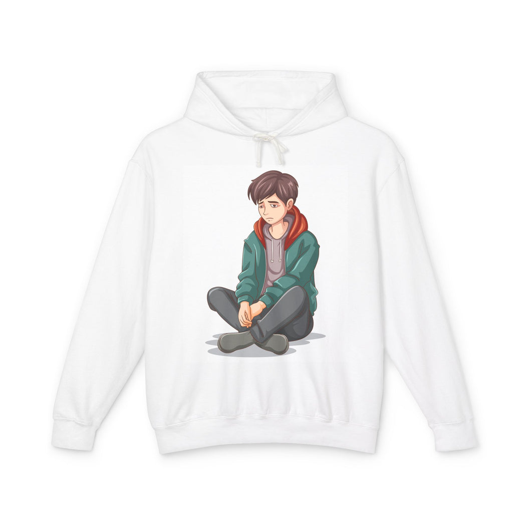 Anxious Male - Men's Lightweight Cotton Hoodies