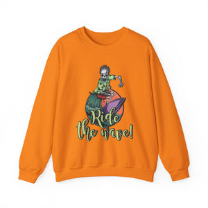 Ride The Wave! - Unisex Heavy Blend™ Crewneck Sweatshirt