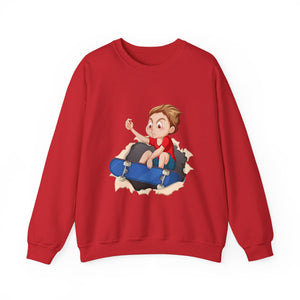 Cute Skater Boy - Unisex Heavy Blend™ Crewneck Sweatshirt