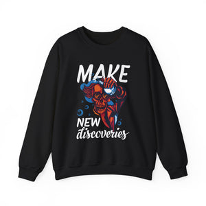 Make! New Discoveries - Unisex Heavy Blend™ Crewneck Sweatshirt