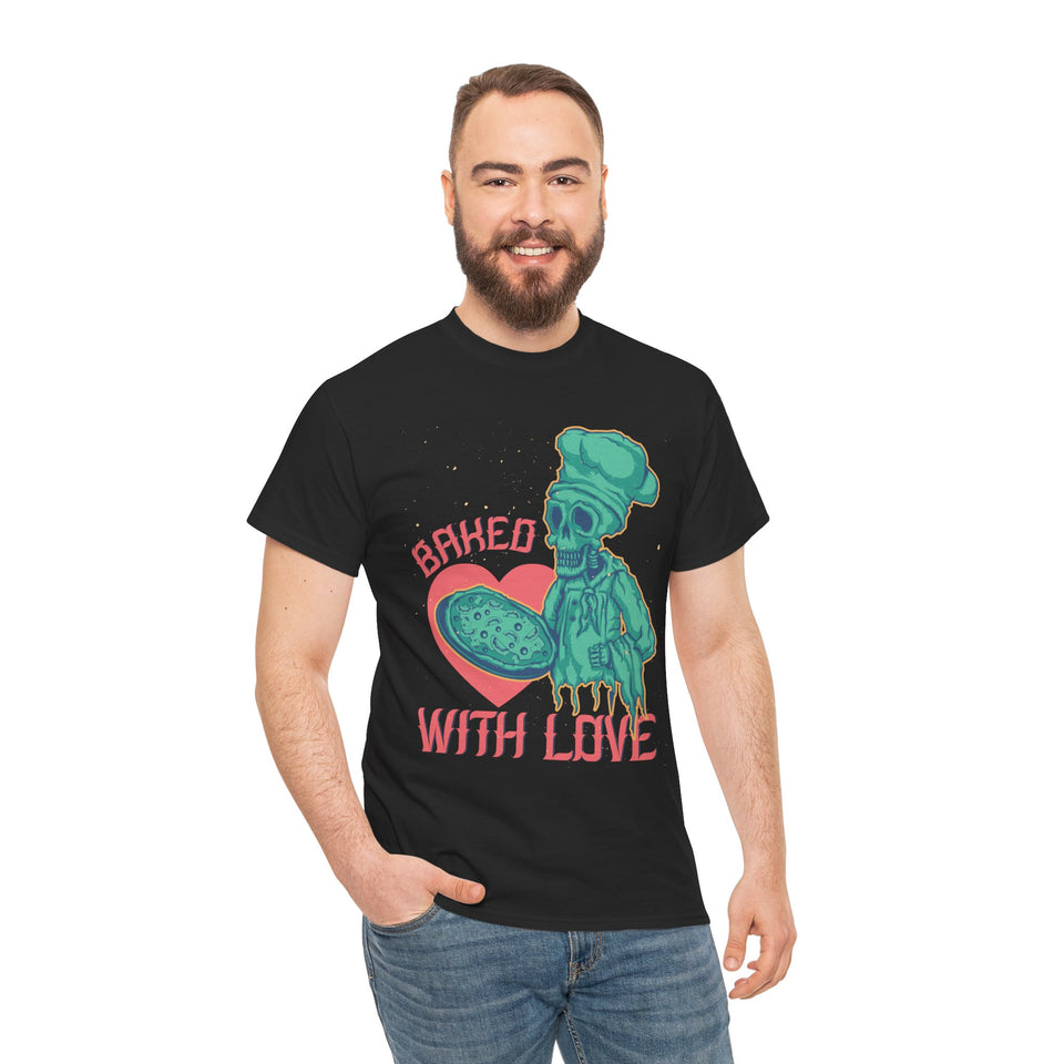 Baked With Love - Unisex Heavy Cotton Tee