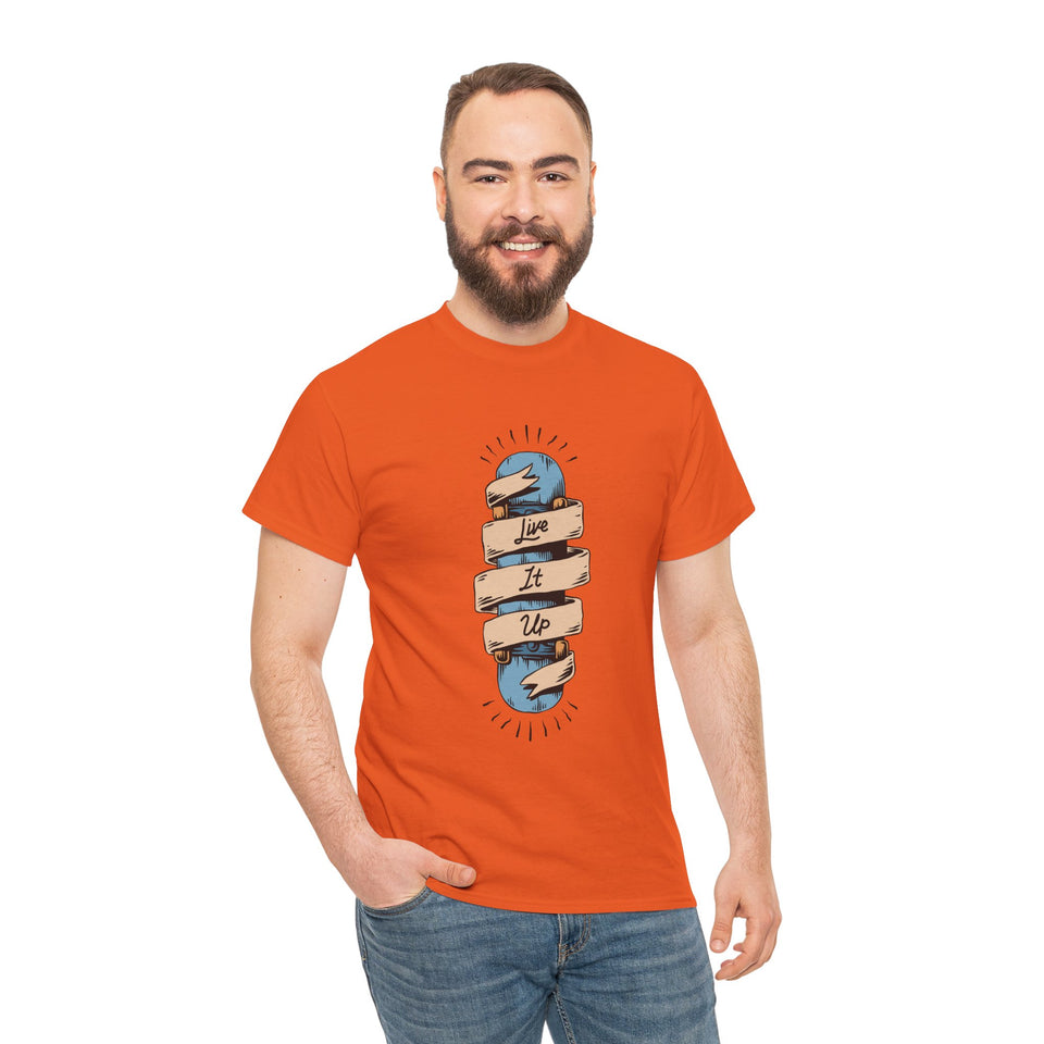Live It Up - Unisex Heavy Cotton Tee