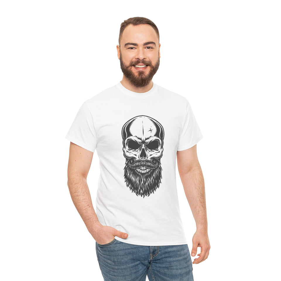 Bearded Warrior - Men's Heavy Cotton Tee