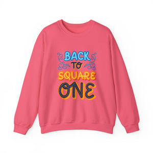 Back To Square One - Unisex Heavy Blend™ Crewneck Sweatshirt