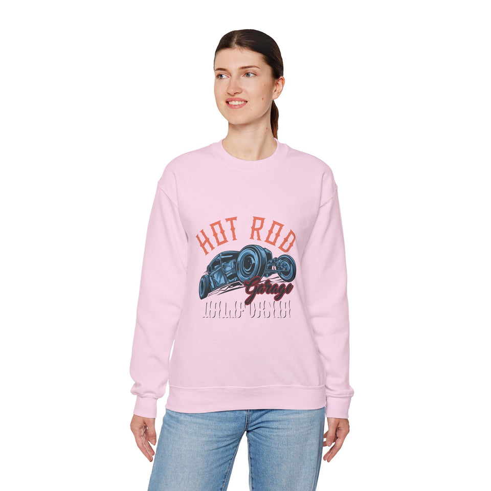 HOT ROD Garage - Unisex Heavy Blend™ Crewneck Sweatshirt