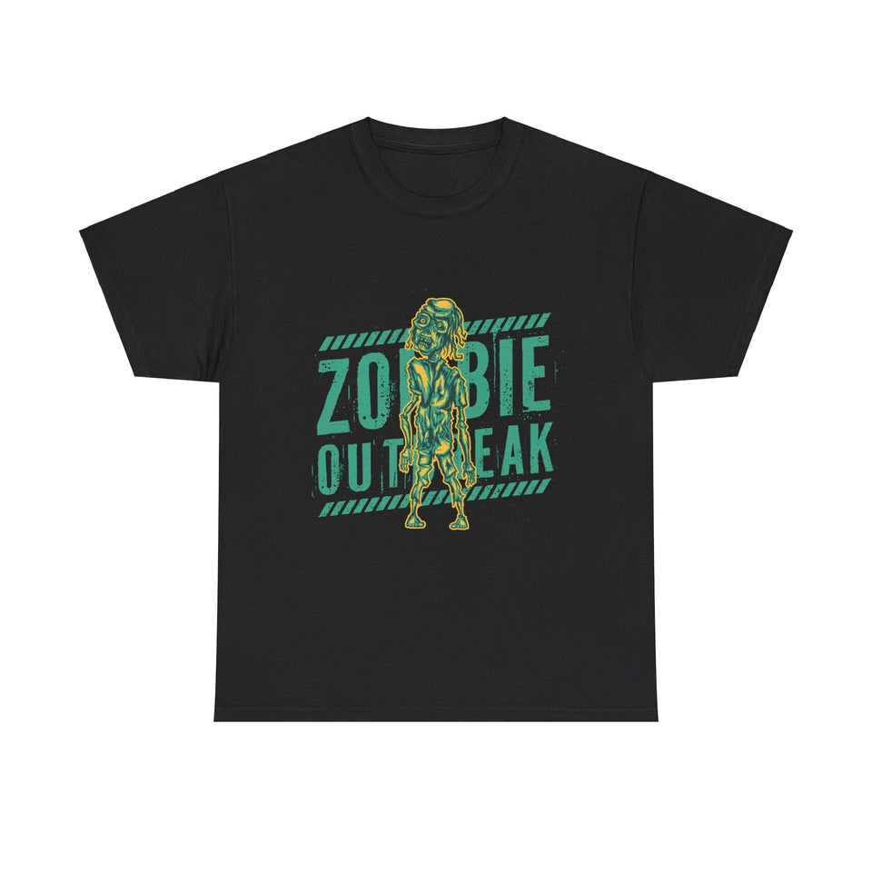 Zombie Outbreak - Unisex Heavy Cotton Tee