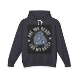 Are You Ready For My Arts? - Unisex Lightweight Cotton Hoodies