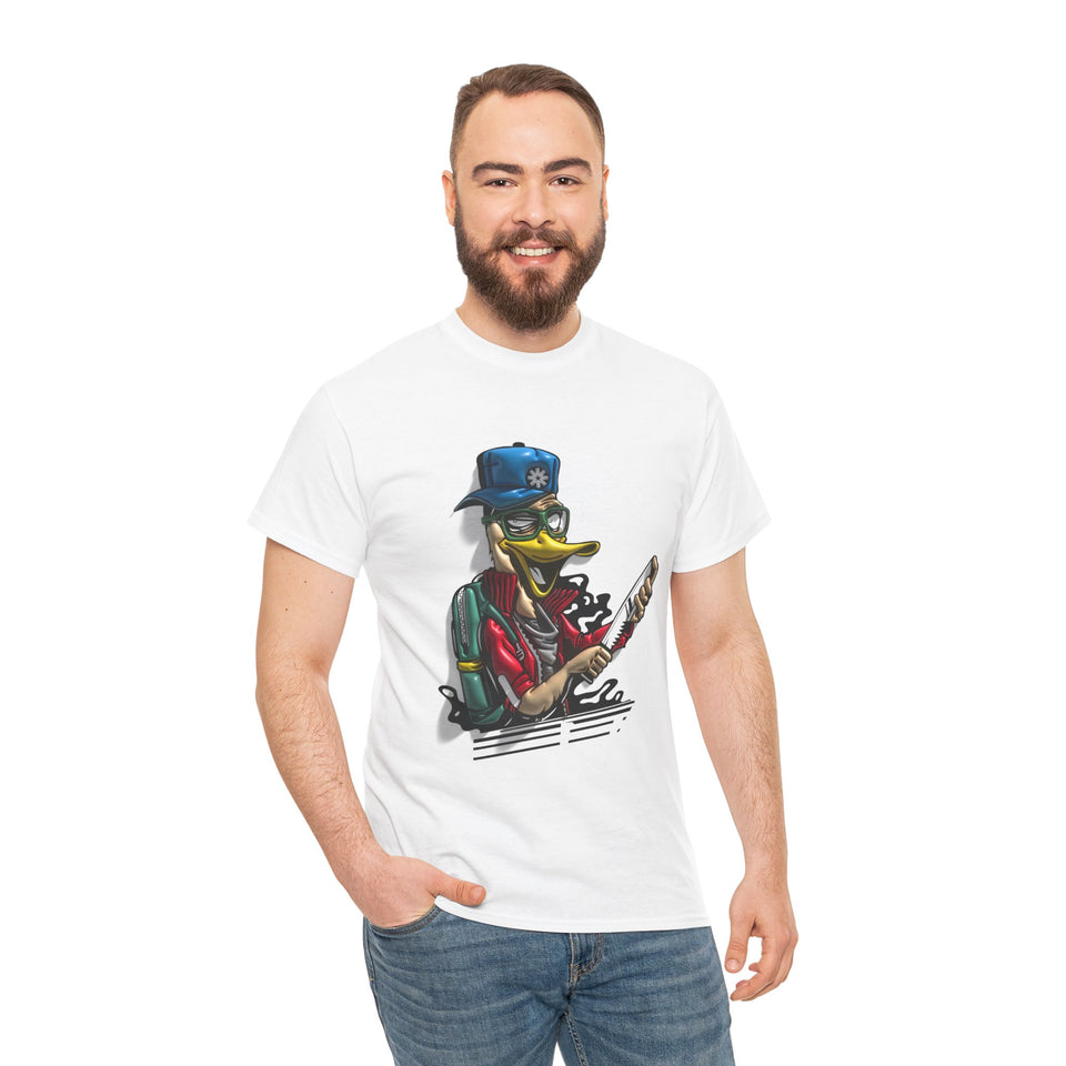 Funky Duck - Men's Heavy Cotton Tee