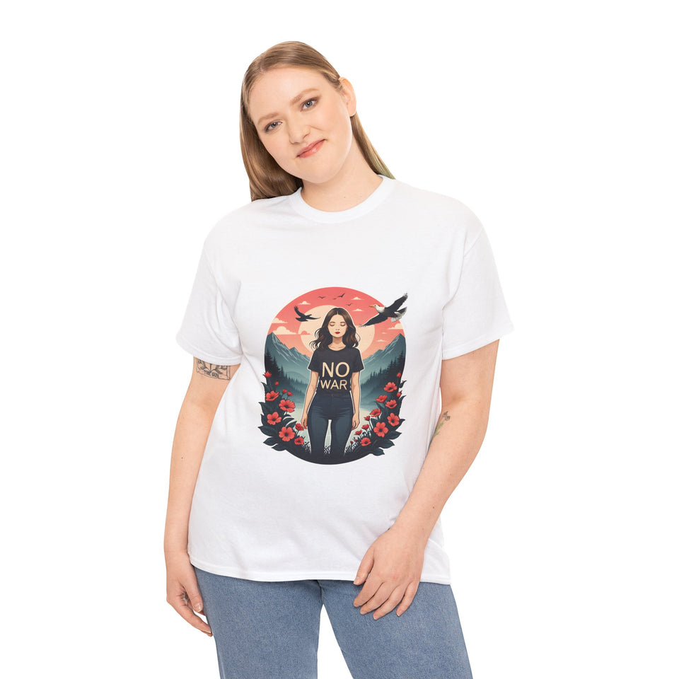 Now War - Women's Heavy Cotton Tee