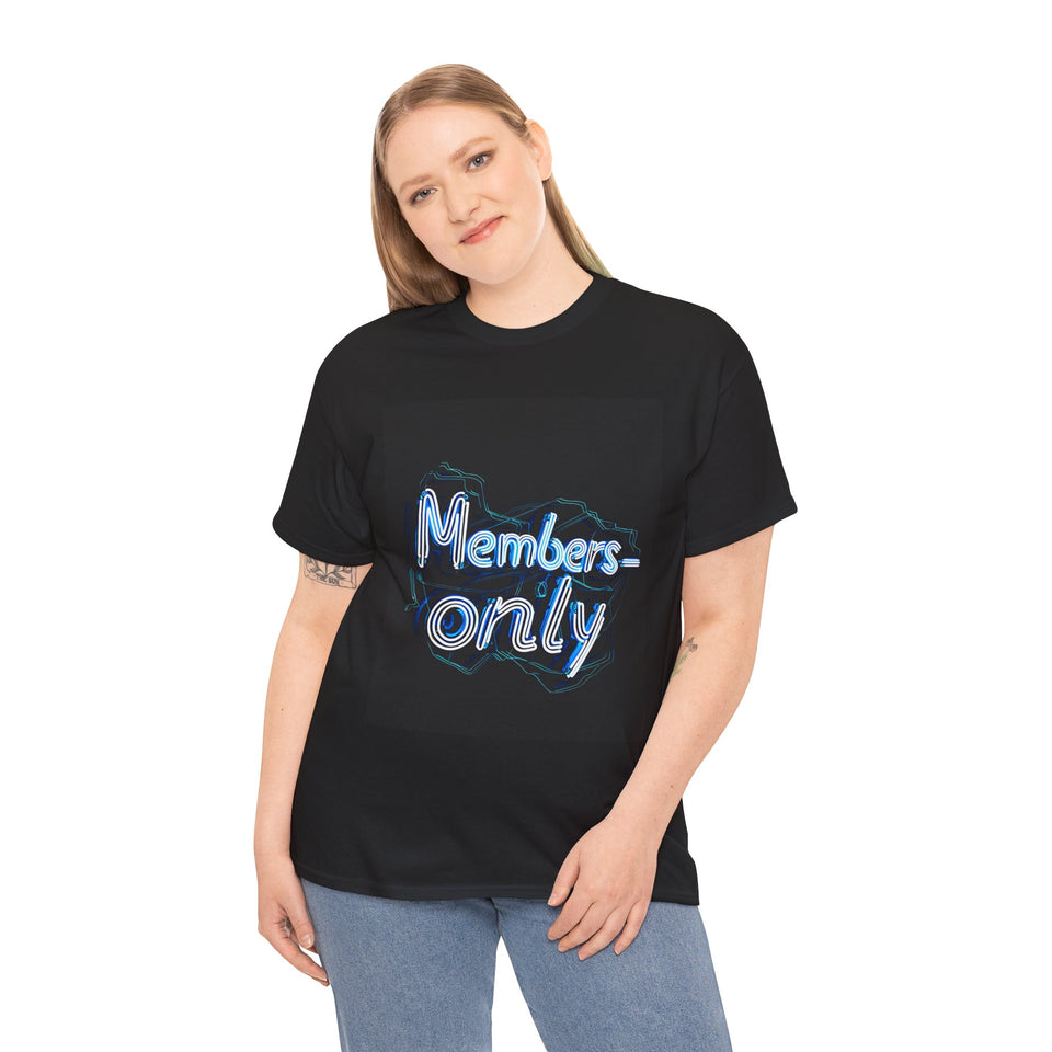 Members Only - Unisex Heavy Cotton Tee