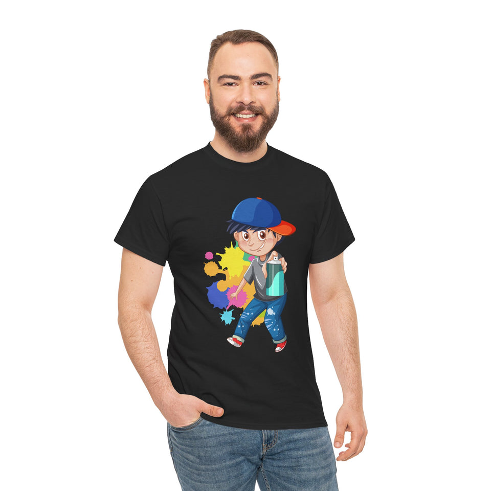 Graffiti Artist - Men's Heavy Cotton Tee