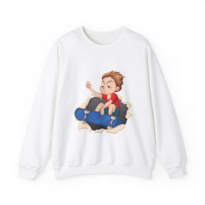 Cute Skater Boy - Unisex Heavy Blend™ Crewneck Sweatshirt