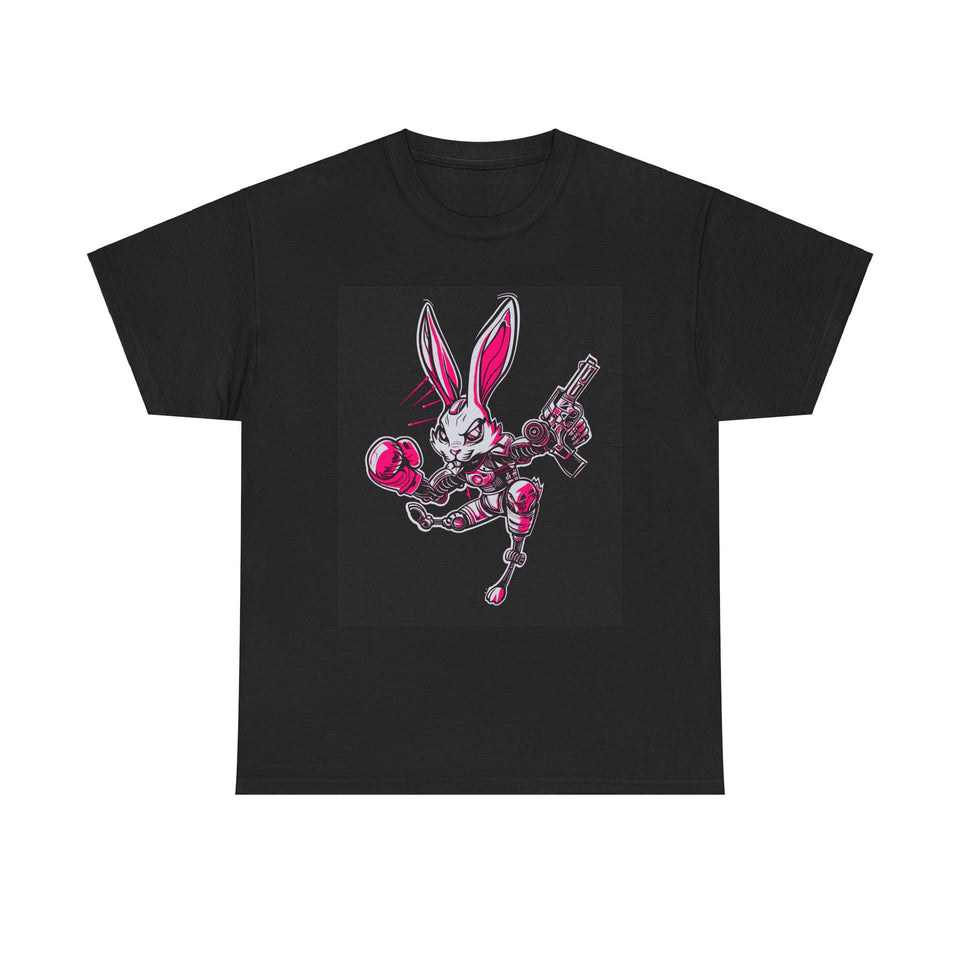 Gangster Bunny - Women's Heavy Cotton Tee