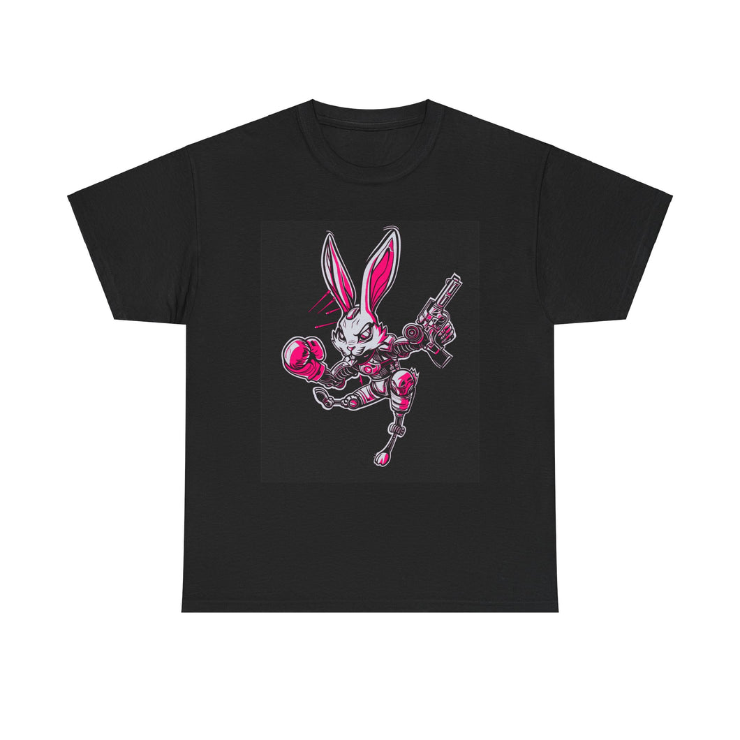 Gangster Bunny - Women's Heavy Cotton Tee