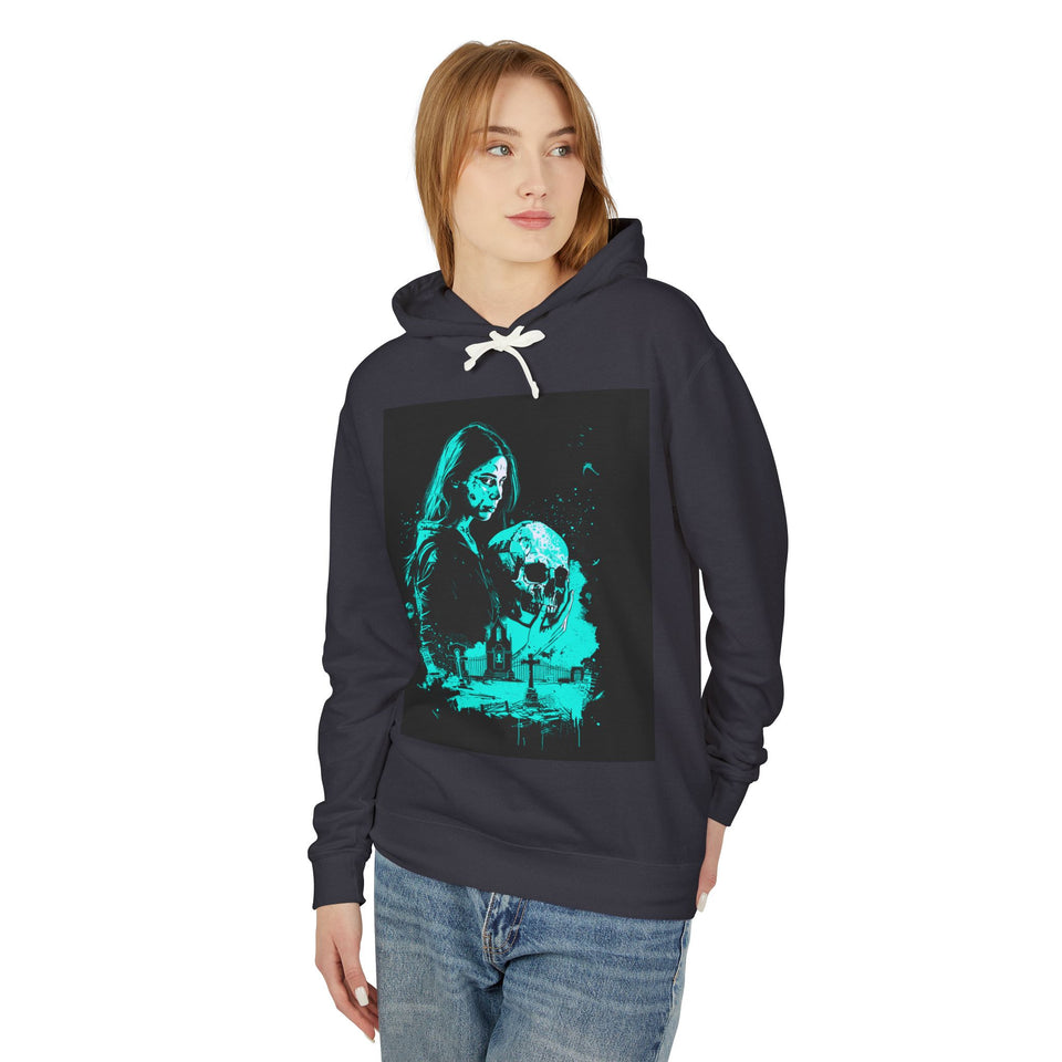 A Haunting Graveyard - Women's Lightweight Cotton Hoodies