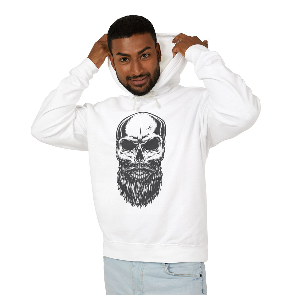 Bearded Warrior - Men's Lightweight Cotton Hoodies