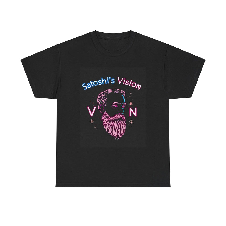 Satoshi's Vision - Unisex Heavy Cotton Tee