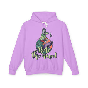 Ride The Wave! - Unisex Lightweight Cotton Hoodies