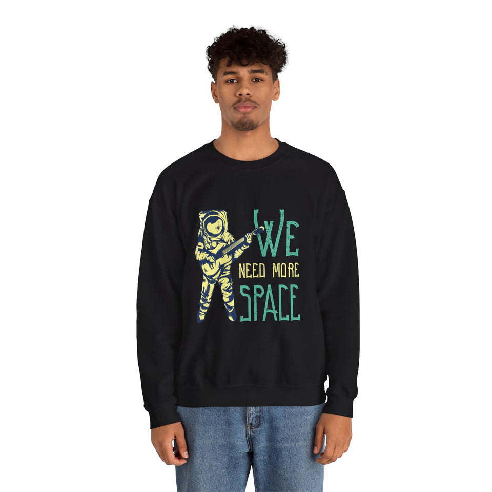 We Need More Space - Unisex Heavy Blend™ Crewneck Sweatshirt