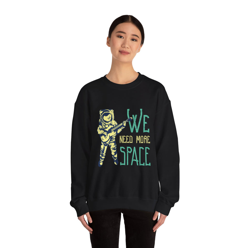 We Need More Space - Unisex Heavy Blend™ Crewneck Sweatshirt