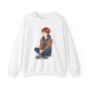 Sad Young Man - Unisex Heavy Blend™ Crewneck Sweatshirt