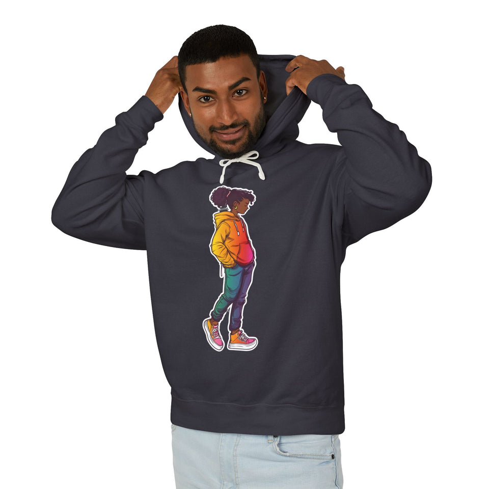 Black Girl Magic - Women's Lightweight Cotton Hoodies