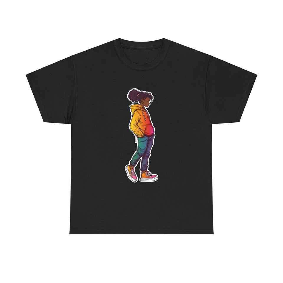 Black Girl Magic - Women's Heavy Cotton Tee