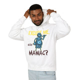 Excuse Me, are Maniac? - Unisex Lightweight Cotton Hoodies