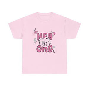 Hey Omg - Women's Heavy Cotton Tee