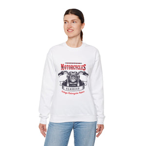 Vintage Motorcycle Repair - Unisex Heavy Blend™ Crewneck Sweatshirt