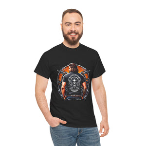 Live Free Ride Hard - Men's Heavy Cotton Tee