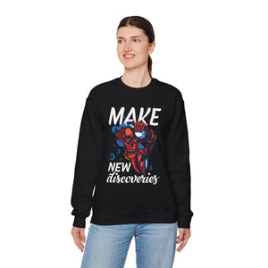 Make! New Discoveries - Unisex Heavy Blend™ Crewneck Sweatshirt