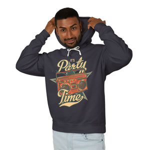 It's Party Time - Unisex Lightweight Cotton Hoodies