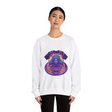 Rainbow Monkey Friendly Club - Unisex Heavy Blend™ Crewneck Sweatshirt