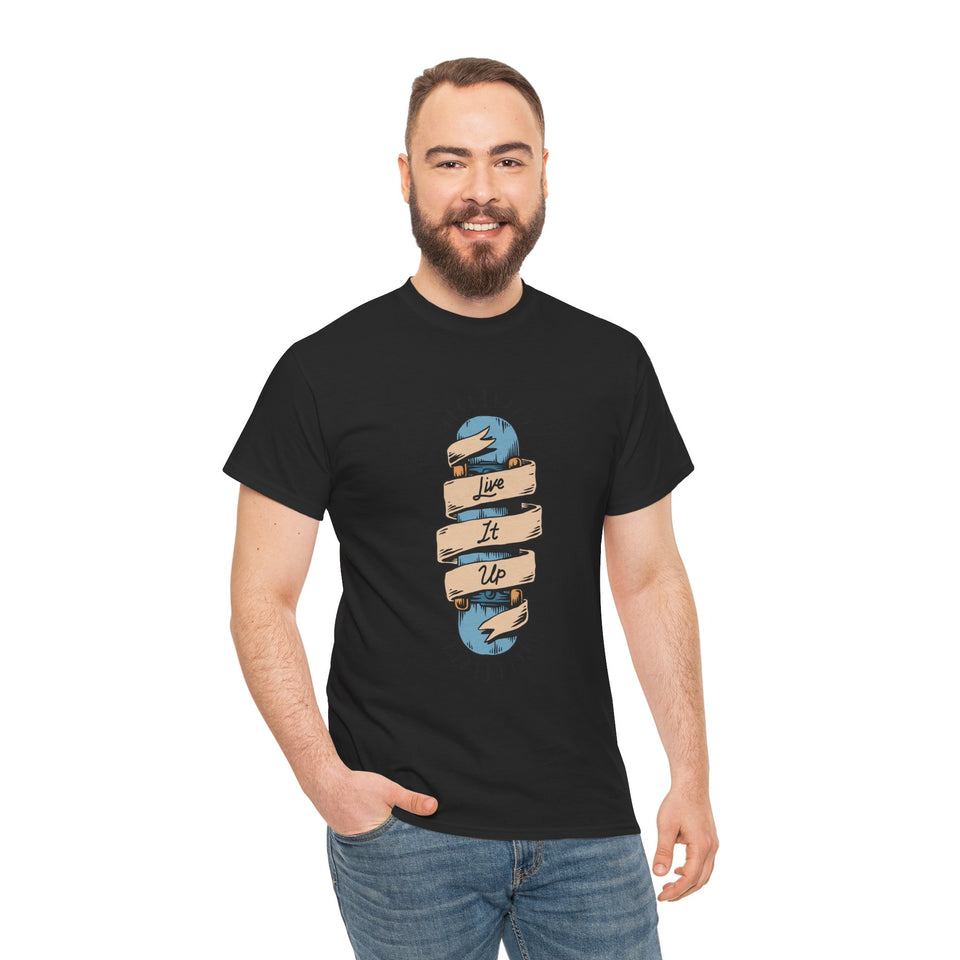 Live It Up - Unisex Heavy Cotton Tee