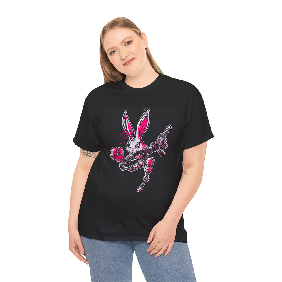 Gangster Bunny - Women's Heavy Cotton Tee