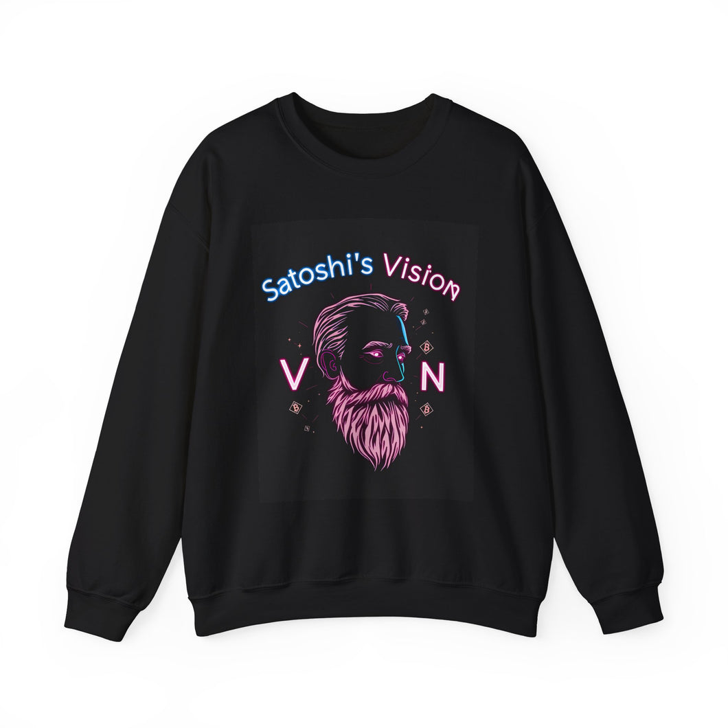 Satoshi's Vision - Unisex Heavy Blend™ Crewneck Sweatshirt
