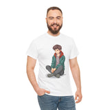 Anxious Male - Men's Heavy Cotton Tee