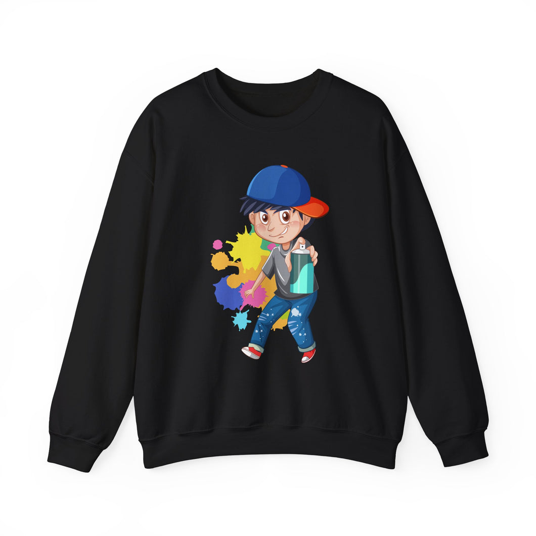 Graffiti Artist - Men's Heavy Blend™ Crewneck Sweatshirt