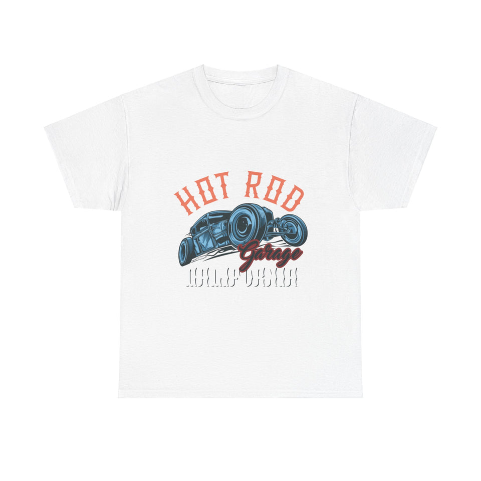 Hot Rod Garage - Unisex Heavy Cotton Tee