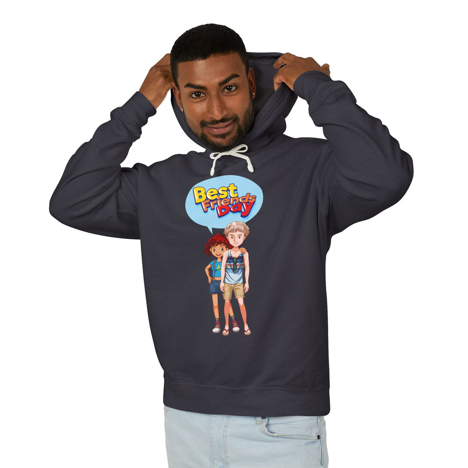 Best Friends Day - Unisex Lightweight Cotton Hoodies