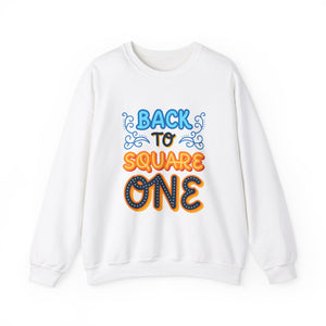 Back To Square One - Unisex Heavy Blend™ Crewneck Sweatshirt